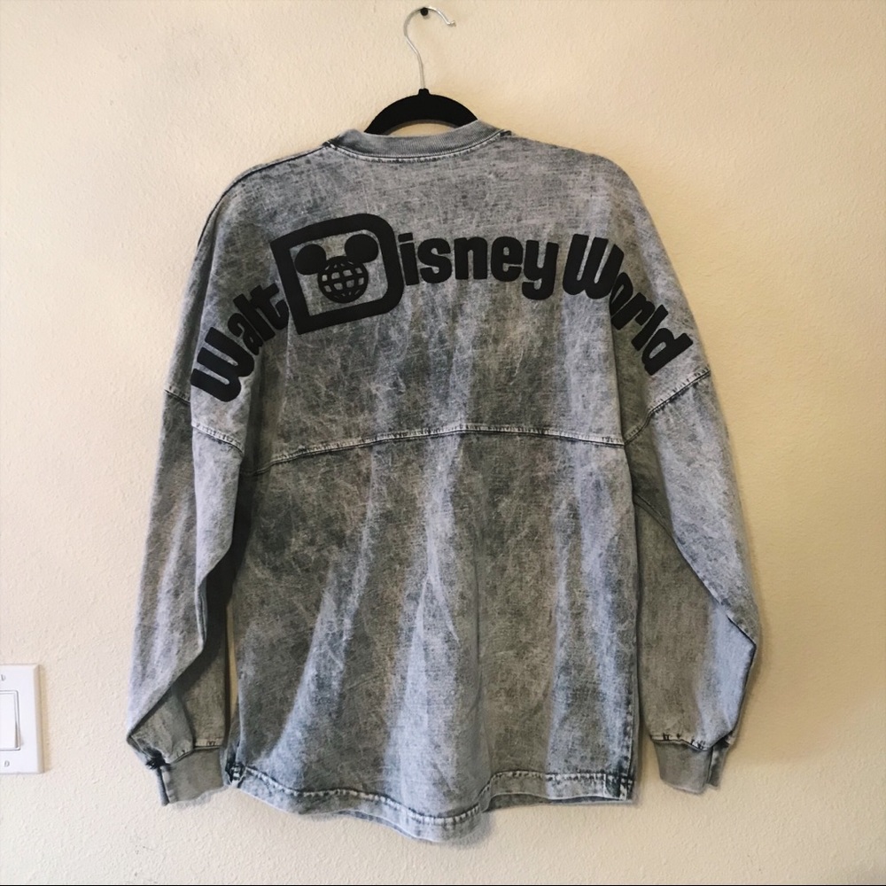 Walt Disney World Grey Acid Wash Spirit Jersey